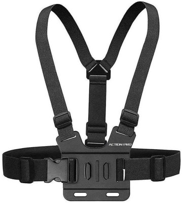 Action Pro Body Strap Camera Mount(Adjustable Chest Belt Strap Mount Compatible with All GoPro, SJCAM, Eken, Yi)