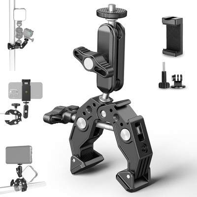Adofys Handlebar Grip Camera Mount(Black)