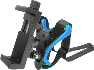 LEATHERTAKE Helmet Strap Camera Mount(Black, Blue)