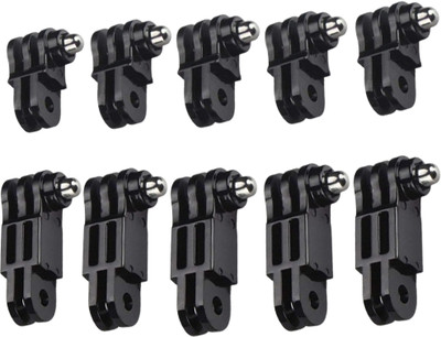Action Pro Helmet Flat Placement Camera Mount(Made in India Same Direction Straight Joints Connection (Pack Of 5))