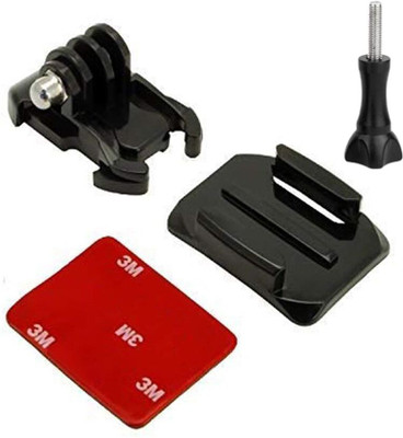 Action Pro Flat Surface Grip Camera Mount(3M Adhesive Side Mount Kit For GoPro 13 12 11 10 9 8 7 6 5, YI 4K Eken,Insta-360)