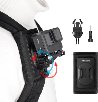 USPOT Body Strap Camera Mount(Black)