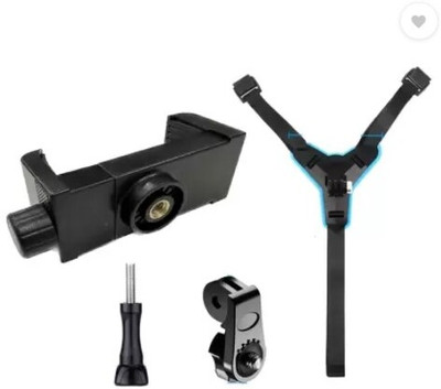 CHG Helmet Jaw Clamp Camera Mount(Blue)