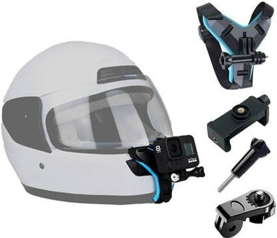 Dhruvtraders Helmet Strap Camera Mount(Multicolor)