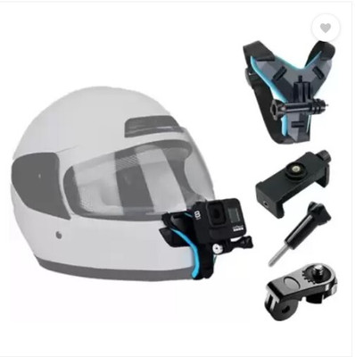 CHG Helmet Jaw Clamp Camera Mount(Blue)