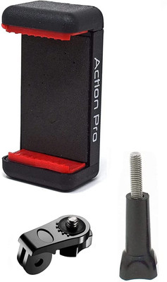 Action Pro Helmet Flat Placement Camera Mount(Black)