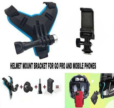 TRYFLY Helmet Strap Camera Mount(Black)