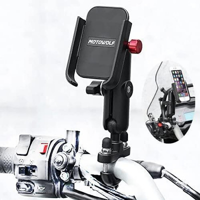 Adofys Handlebar Flat Placement Camera Mount(Black)