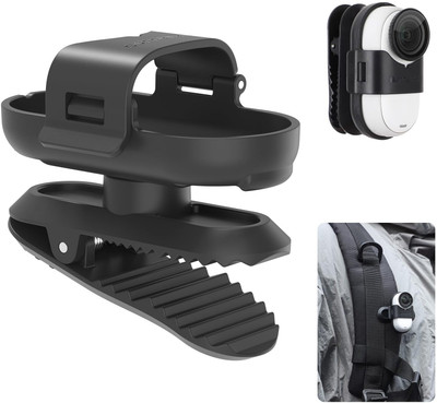 SERPLEX Bendable Neck Strap Camera Mount(Black)