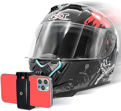 SHAH ENTERPRISES Helmet Jaw Clamp Camera Mount(Black & Blue Combination)
