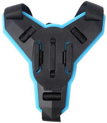 ASTOUND Helmet Strap Camera Mount(Black and Blue)