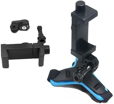 Golden Fox Helmet Strap Camera Mount(Black, Blue)