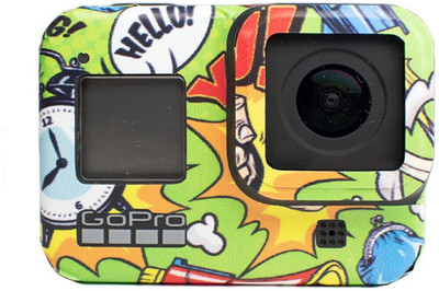 Action Pro Body Flat Placement Camera Mount(GoPro Skin Compatible with GoPro Hero 8 Action Camera (Multicolor-3))