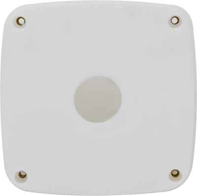 PVC JUNCTION Wall Flat Placement Camera Mount(White)