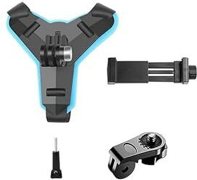 CHG Helmet Strap Camera Mount(Black, Blue)