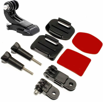 Action Pro Helmet Grip Camera Mount(Black)