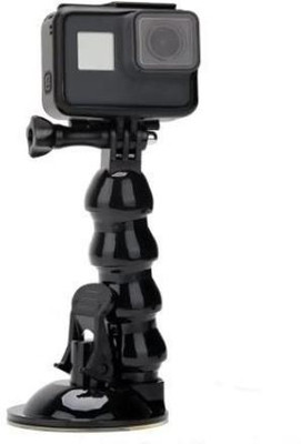 TECHGEAR Bendable Neck Suction Camera Mount(Black)