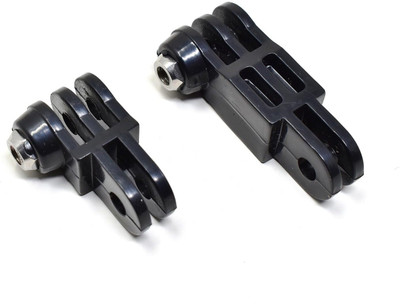 Action Pro Helmet Flat Placement Camera Mount(Same Direction Straight Joints Connection Compatible with GoPro,SJCAM, Insta 360)