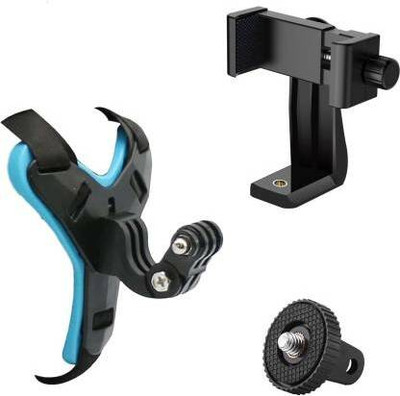 TRYFLY Helmet Strap Camera Mount(Black, Blue)