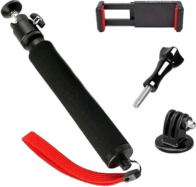 Action Pro Flat Surface Grip Camera Mount(Extendable Selfi Stick Monopod with Phone Holder For All Phone, GoPro, insta360)