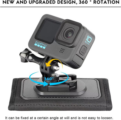 TECHGEAR Body Strap Camera Mount(Black)