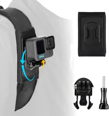TECHGEAR Body Strap Camera Mount(Black)