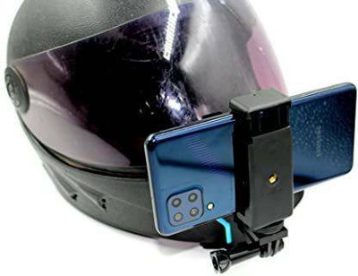 Qiisx Helmet Strap Camera Mount(Black)