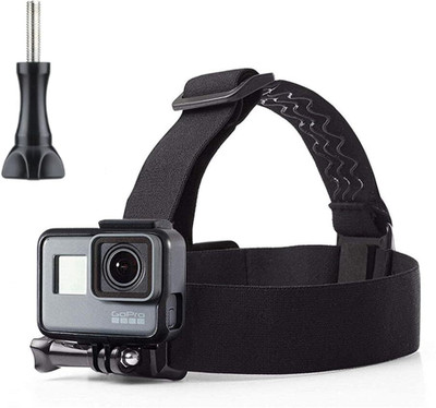 Action Pro Body Grip Camera Mount(Head Strap Mount and Screw Compatible with All GoPro Hero Series SJCAM Xiaomi YI)