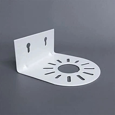 sscomp Wall Flat Placement Camera Mount(White , Metal Dome)