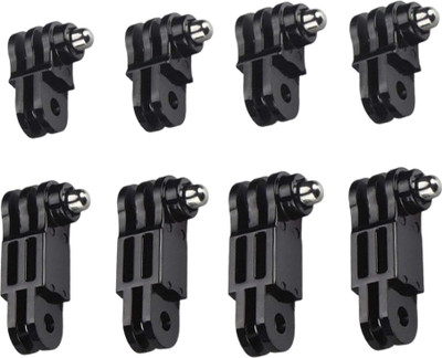 Action Pro Helmet Flat Placement Camera Mount(Made in India Same Direction Straight Joints Connection (Pack Of 4))