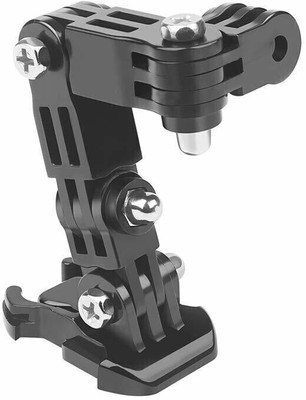 Action Pro Helmet Grip Camera Mount(4-Way Adjustment Base Chin Mount Full Face Helmet For GoPro, Insta360, SJCAM)