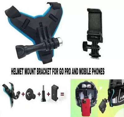 SRPHERE Helmet Strap Camera Mount(Yellow/Amber)