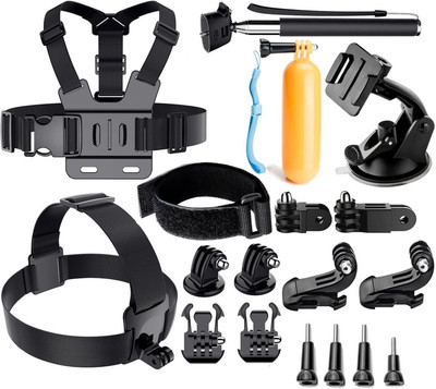 Action Pro Body Grip Camera Mount(Black)