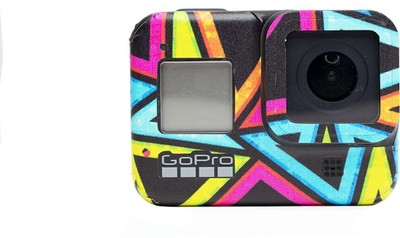 Action Pro Body Flat Placement Camera Mount(GoPro Skin Compatible with GoPro Hero 8 Action Camera (Multicolor-4)