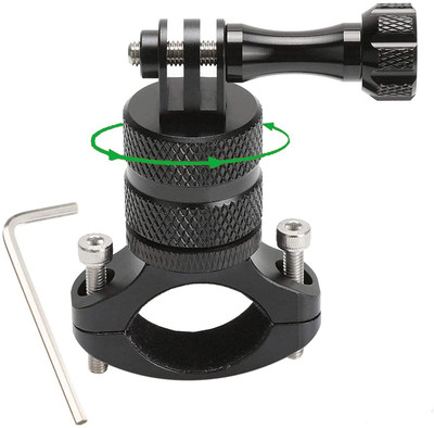 quikprof Handlebar Grip Camera Mount(Black)