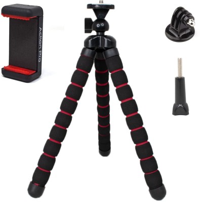 Action Pro Pole Mount Grip Camera Mount(Black & Red)