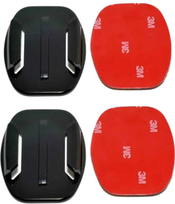 Action Pro Helmet Flat Placement Camera Mount(3M Flat Adhesive Sticky Mount (Pack of 2))