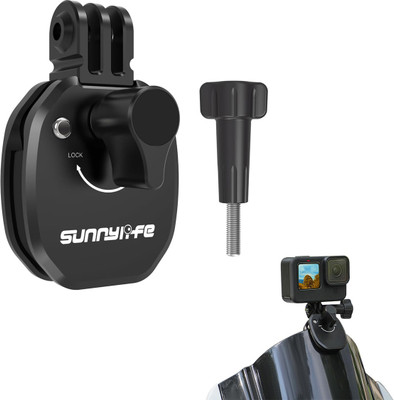 STHIRA Handlebar Jaw Clamp Camera Mount(Black)