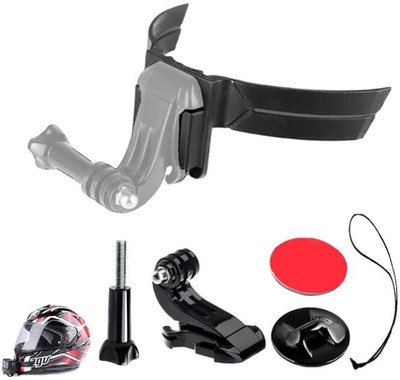quikprof Helmet Grip Camera Mount(Black)