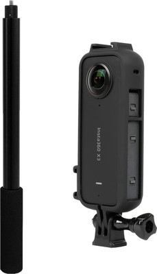 Action Pro Body Grip Camera Mount(Insta360 ONE X3 Action Camera Accessories (selfie stick and Housing case0)