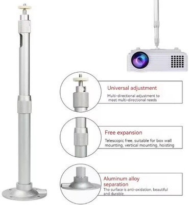 Moiz Wall Stand Camera Mount(Silver)