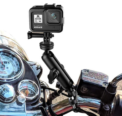 Fitgear Handlebar Jaw Clamp Camera Mount(Black)