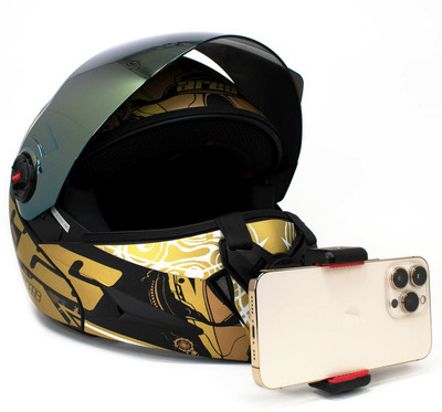 SHOWRIDE Helmet Strap Camera Mount(Black, Blue)