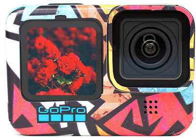 Action Pro Body Flat Placement Camera Mount(GoPro Skin Multicolor-3)