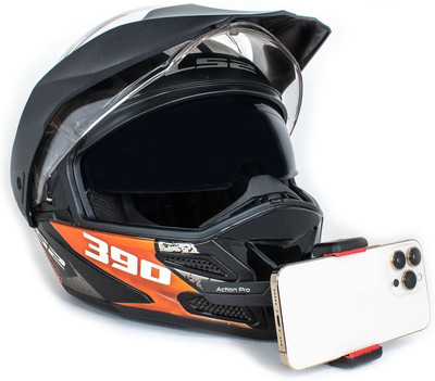 Action Pro Helmet Strap Camera Mount(Black)