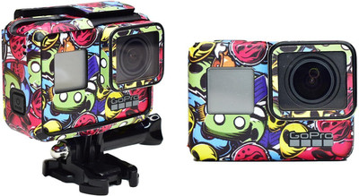 Action Pro Body Flat Placement Camera Mount(GoPro Skin Compatible with GoPro Hero 5/6 /7 Action Camera (Multicolor 2))