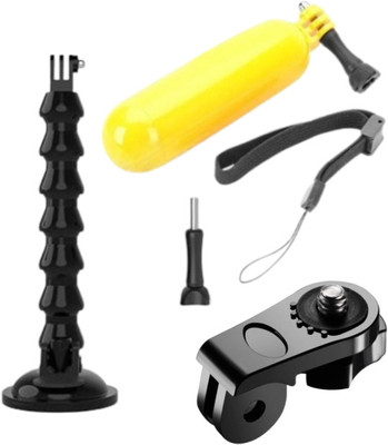 quikprof Pole Mount Suction Camera Mount(Black)