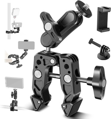 Adofys Handlebar Grip Camera Mount(Black)