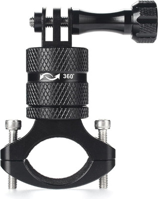 FLOMBIFY Handlebar Jaw Clamp Camera Mount(Black)