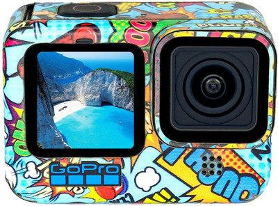 Action Pro Body Flat Placement Camera Mount(GoPro Skin Compatible with GoPro Hero 9/10/11/12 Action Camera Multicolor-5)